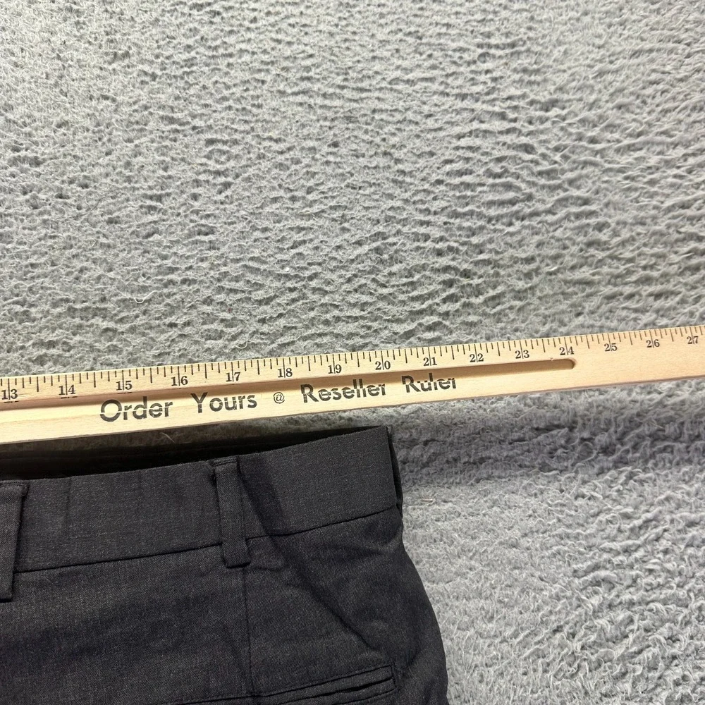 Vintage Brooks Brothers 1818 Madison Pant Mens 40x29 Black Wool Dress Preppy USA
